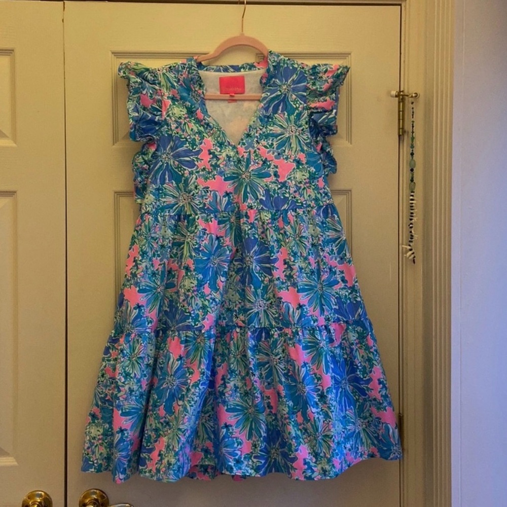 Lilly Pulitzer Aldena Dress in Good Hare Day